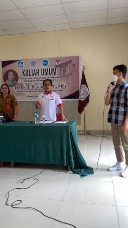 Kuliah Umum Feybie F. Pusung, SPt.,MSi (Kadis Pertanian Kab. Minsel)