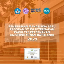 Penerimaan Mahasiswa Baru Program Studi Peternakan Tahun 2023